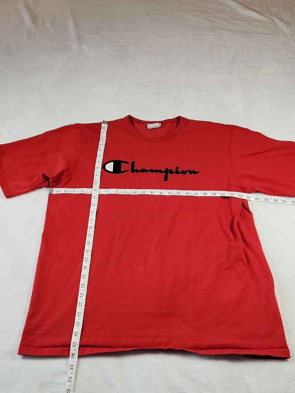 Champion T Shirt Red Men's XXL - Picture 11 of 16